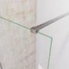 Afbeelding 1 Saniclear Redro stabilisatiestang 120cm incl. muur- en wandbevestiging RVS