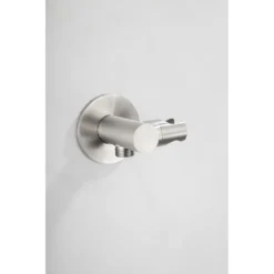 Afbeelding 1 Saniclear Plus draaibare handdouche houder met wateraansluiting RVS