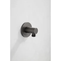 Afbeelding 1 Saniclear Plus wand wateraansluiting verouderd ijzer - gunmetal