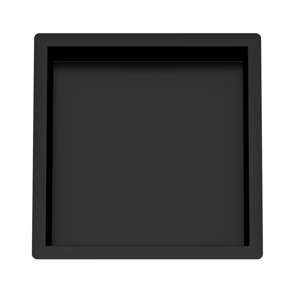 Saniclear Fido inbouwnis 30x30cm mat zwart 1 Afbeelding 1 Saniclear Fido inbouwnis 30x30cm mat zwart