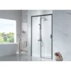 Saniclear Slide black schuif douchedeur 140x200cm zwart mat 10 Afbeelding 1 Saniclear Slide black schuif douchedeur 140x200cm zwart mat