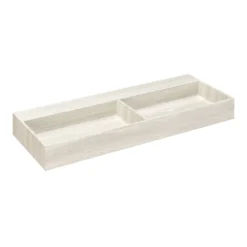 Afbeelding 1 Saniclear White Travertin marmer wastafel 120x46cm zonder kraangat