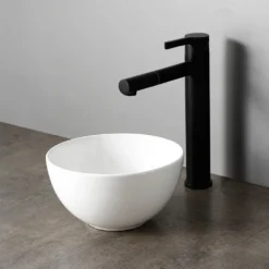 Afbeelding 1 Saniclear Micro waskom voor toilet 23cm glans wit