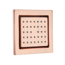 Afbeelding 1 Saniclear Copper inbouw massage jet vierkant geborsteld koper