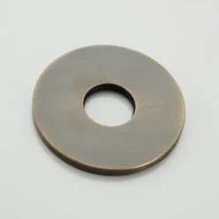 Afbeelding 1 Saniclear rozet 75mm verouderd messing