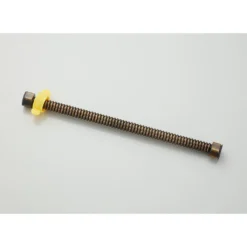 Afbeelding 1 Saniclear Antique aansluitslang 30cm 1/2'' x 1/2'' verouderd messing