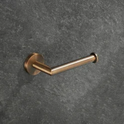 Afbeelding 1 Saniclear Antique toiletrolhouder verouderd messing