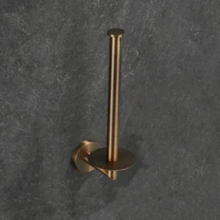 Afbeelding 1 Saniclear Antique dubbele reserve rolhouder verouderd messing
