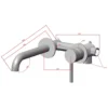 Saniclear Exclusive 304-RVS inbouw wastafelkraan eenhendel 24 Afbeelding 11 Saniclear Exclusive 304-RVS inbouw wastafelkraan eenhendel