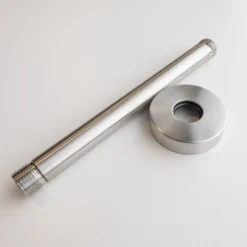 Afbeelding 2 Saniclear Exclusive douchearm voor plafondmontage 20cm RVS