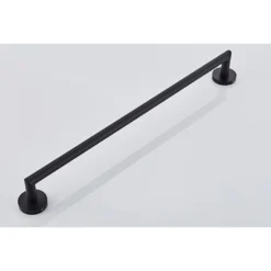 Afbeelding 2 Saniclear Nero handdoekhouder 60cm mat zwart