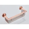 Saniclear Copper shampoohouder / doucherek 30cm geborsteld koper 8 Afbeelding 2 Saniclear Copper shampoohouder / doucherek 30cm geborsteld koper