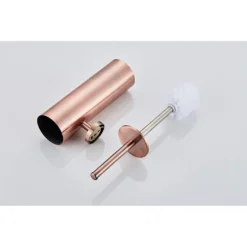 Afbeelding 2 Saniclear Copper toiletborstel met wandhouder geborsteld koper