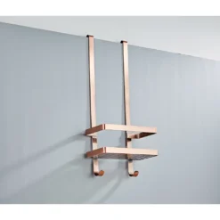 Afbeelding 2 Saniclear Copper doucherek / shampoohouder 52cm geborsteld koper