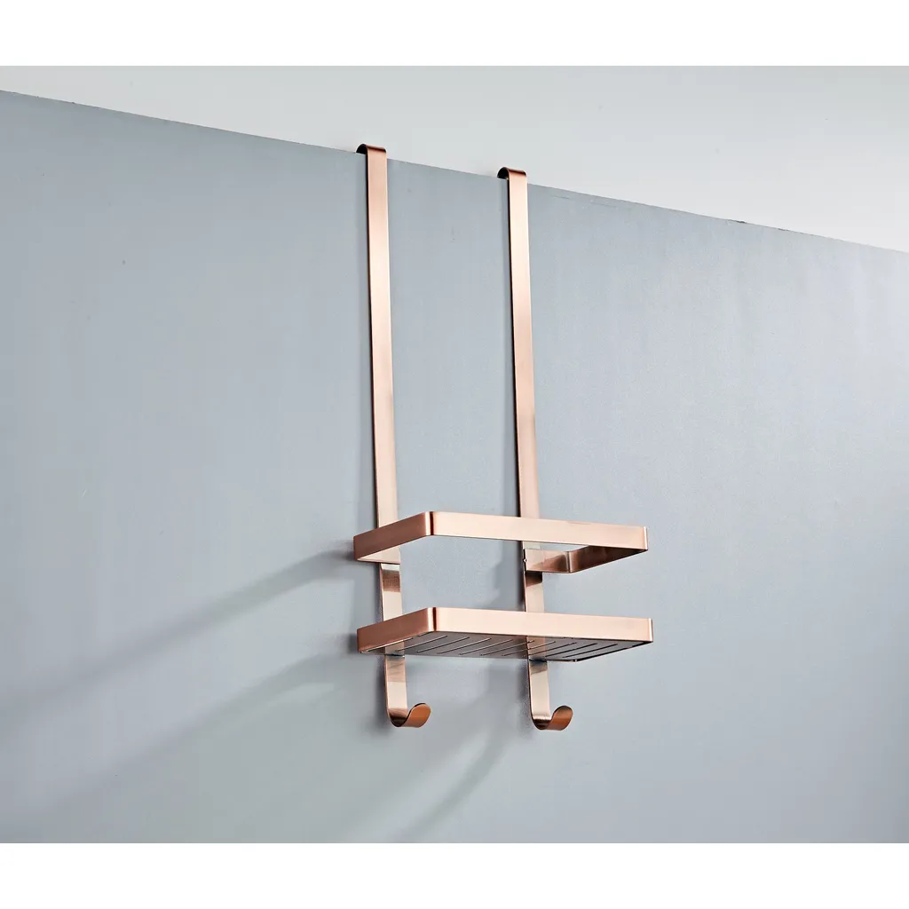 Saniclear Copper doucherek / shampoohouder 52cm geborsteld koper 2 Afbeelding 2 Saniclear Copper doucherek / shampoohouder 52cm geborsteld koper