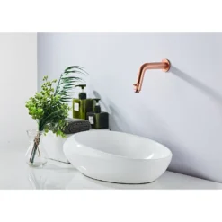 Afbeelding 2 Saniclear Copper inbouw toiletkraan koper geborsteld