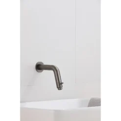 Afbeelding 2 Saniclear Iron inbouw toiletkraan verouderd ijzer - gunmetal