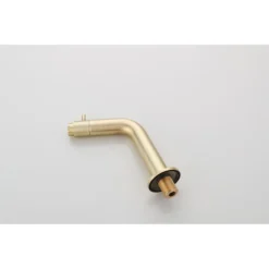 Afbeelding 2 Saniclear Brass inbouw toiletkraan messing geborsteld - goud mat