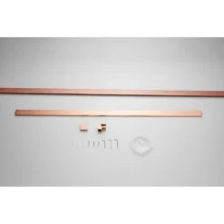 Afbeelding 2 Saniclear Copper Redro profielset geborsteld koper