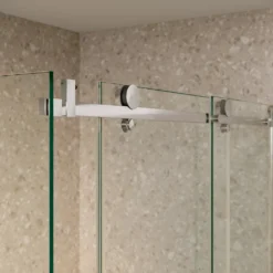 Afbeelding 2 Saniclear Supreme douchecabine rechthoek 120x80cm anti-kalk chroom