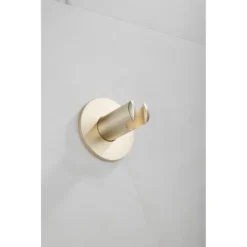 Afbeelding 2 Saniclear Plus handdouche houder geborsteld messing mat goud