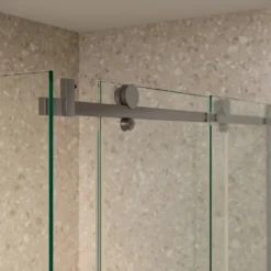 Afbeelding 2 Saniclear Supreme douchecabine 110x100cm verouderd ijzer - gunmetal