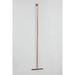 Afbeelding 2 Saniclear Copper douche accessoiresset met wissers en shampoohouder geborsteld koper