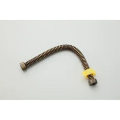 Afbeelding 2 Saniclear Antique aansluitslang 30cm 1/2'' x 1/2'' verouderd messing