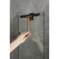 Afbeelding 2 Saniclear Antique badkamer wisser 25cm verouderd messing