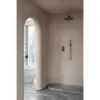 Afbeelding 2 Saniclear Antique inbouw regendouche met 30cm hoofddouche en muurarm verouderd messing