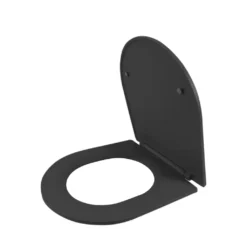 Afbeelding 2 Saniclear Itsie softclose toiletzitting mat zwart
