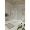 Afbeelding 3 Saniclear Redro vrijstaande douchewand 90x200cm geborsteld koper