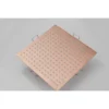 Afbeelding 4 Saniclear Plus inbouw regendouche met inbouw douchekop 30x30cm, glijstang en staafhanddouche geborsteld koper