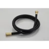 Afbeelding 5 Saniclear Brass Curved Pro inbouw regendouche rond met 20cm hoofddouche, plafondarm en glijstang geborsteld messing - mat goud
