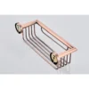 Saniclear Copper shampoohouder / doucherek 30cm geborsteld koper 11 Afbeelding 5 Saniclear Copper shampoohouder / doucherek 30cm geborsteld koper