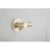 Afbeelding 5 Saniclear Plus draaibare handdouche houder met wateraansluiting geborsteld messing mat goud