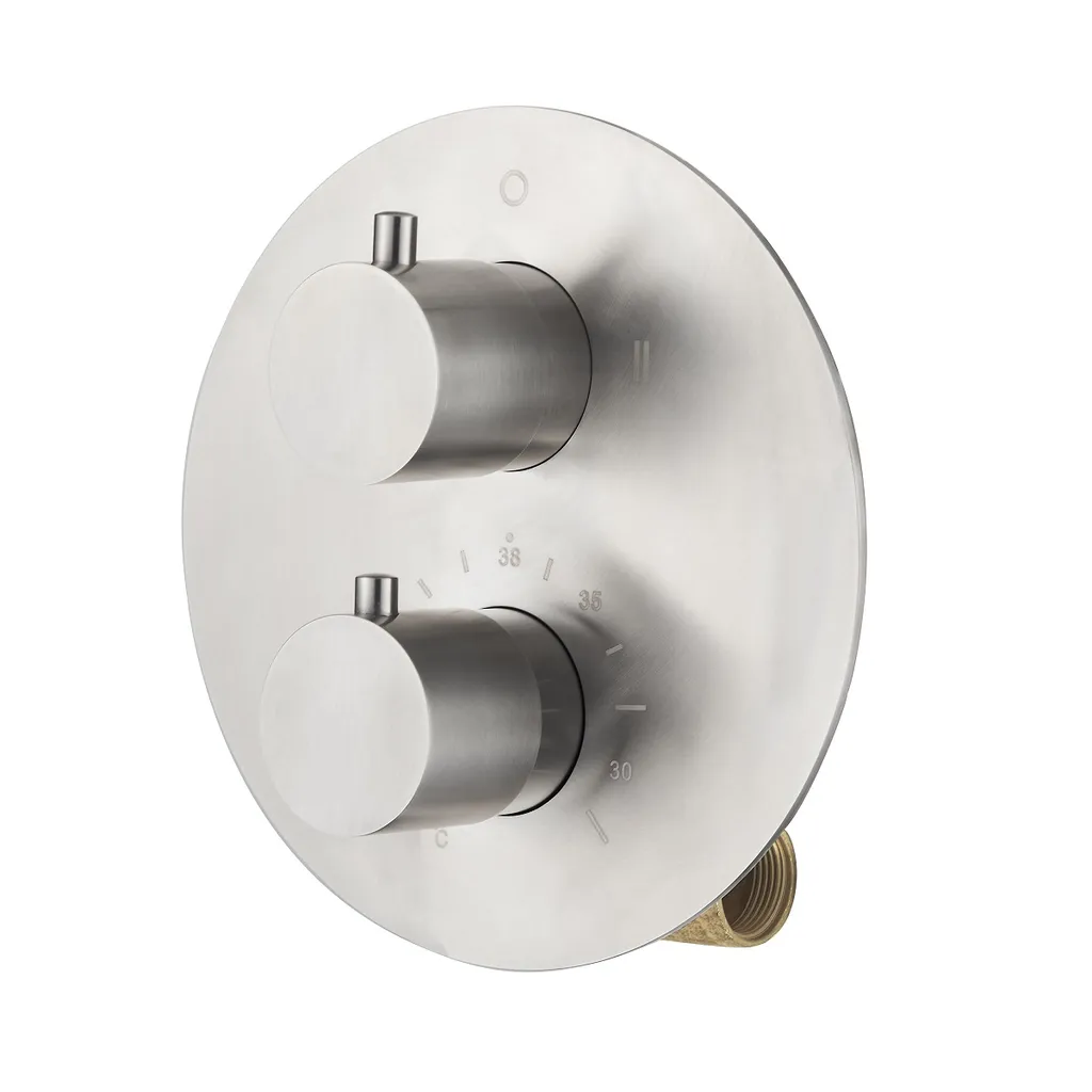 Saniclear Exclusive inbouw regendouche rond met 30cm hoofddouche, plafondarm en glijstang RVS 5 Afbeelding 5 Saniclear Exclusive inbouw regendouche rond met 30cm hoofddouche, plafondarm en glijstang RVS