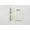 Saniclear Modern Brass brons glas douchecabine 90x70cm met 70cm deur anti-kalk geborsteld messing 14 Afbeelding 5 Saniclear Modern Brass brons glas douchecabine 90x70cm met 70cm deur anti-kalk geborsteld messing