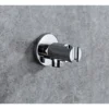 Afbeelding 6 Saniclear Talpa Curved inbouw regendouche met 30cm hoofddouche, muurarm en 2 standen handdouche chroom