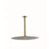 Afbeelding 6 Saniclear Brass inbouw regendouche met plafondarm en 30cm hoofddouche geborsteld messing / mat goud