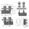 Saniclear Nero Curved inbouw badkraan zwart mat 14 Afbeelding 7 Saniclear Nero Curved inbouw badkraan zwart mat