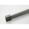 Afbeelding 7 Saniclear Iron profielloze douchecabine 100x70cm met 70cm deur verouderd ijzer - gunmetal