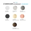 Saniclear Bond wastafelkraan 2-gats met Coldstart zwart mat 15 Afbeelding 8 Saniclear Bond wastafelkraan 2-gats met Coldstart zwart mat