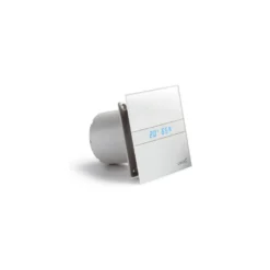 Afbeelding 1 Cata E-100 GTH automatische axiale badkamerventilator, 4W/8W, kanaalaansluiting Ø100mm, wit