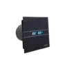 Afbeelding 1 Cata E-100 GBTH badkamerventilator automatisch, 4W/8W, uitgang 10cm, zwart