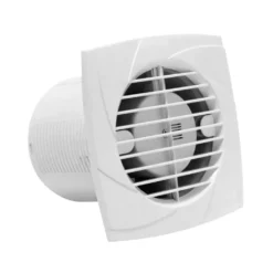 Afbeelding 1 Cata B-12 PLUS T axiaal afzuigventilator met timer, 20W, kanaalaansluiting Ø120mm, wit