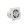 Afbeelding 1 Cata B-15 PLUS T axiaal afzuigventilator met timer, 25W, kanaalaansluiting Ø150mm, wit
