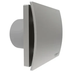 Afbeelding 1 Cata Silentis Uc Th 10 Axiaal afzuigventilator met automatische regeling, 8W, kanaalaansluiting Ø100mm, zilver
