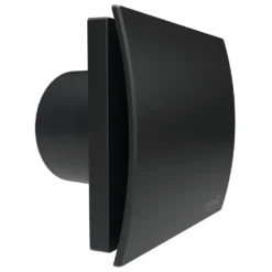 Afbeelding 1 Cata Silentis Uct 10 Badkamerventilator met timer, 8W, kanaalaansluiting Ø100mm, zwart