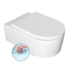 Afbeelding 1 Isvea Sistema Wandcloset, randloos, 36x53,5cm, wit